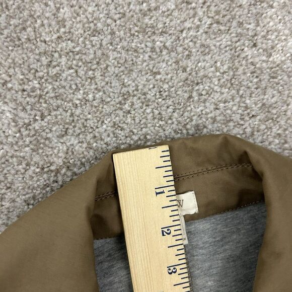 J‎ CREW Factory Double Breasted Trench Coat Jacket Khaki Tan Women's Size 6 - Picture 8 of 11